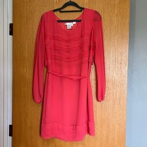 Studio M like new coral size s shift dress